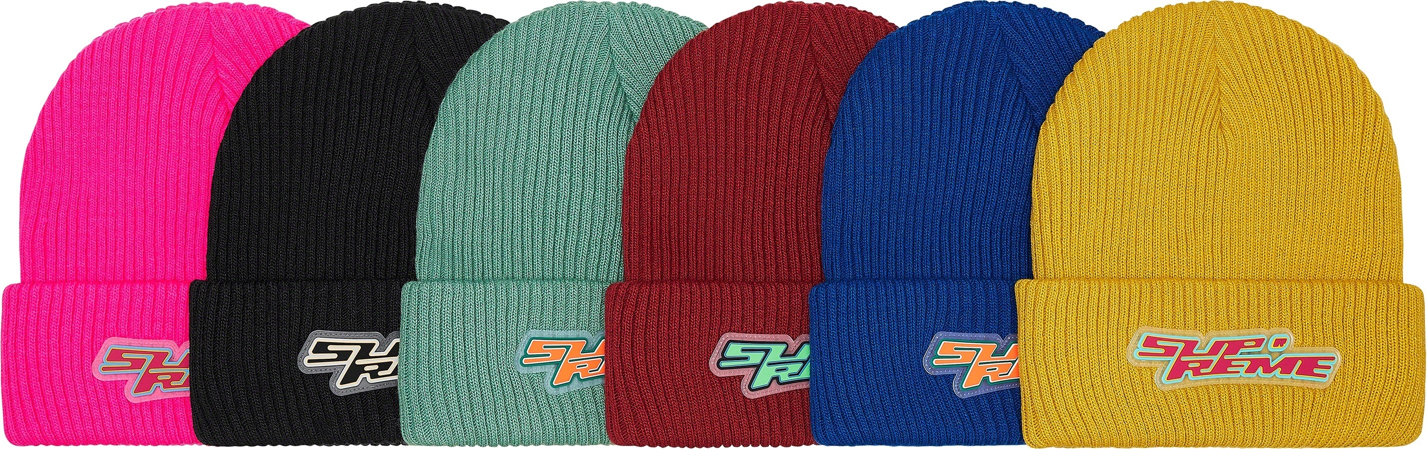 Raised Logo Patch Beanie